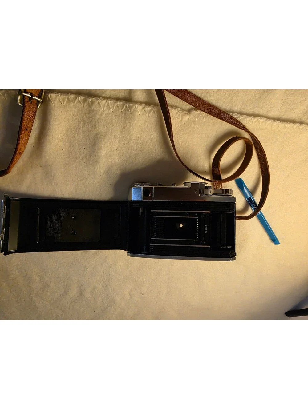 Vintage Wittnauer 35mm Rangefinder Camera Chronar 50mm f/2.8 Lens  Leather Case